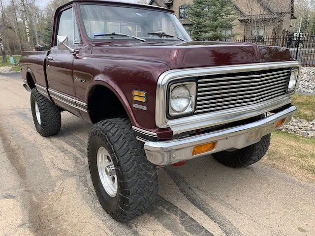 1972 Chevrolet C-10 KE 4X4 SHORT BOX
