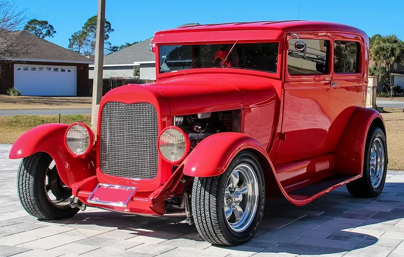 1928 Ford Model A Tudor Sedan Hot Rod